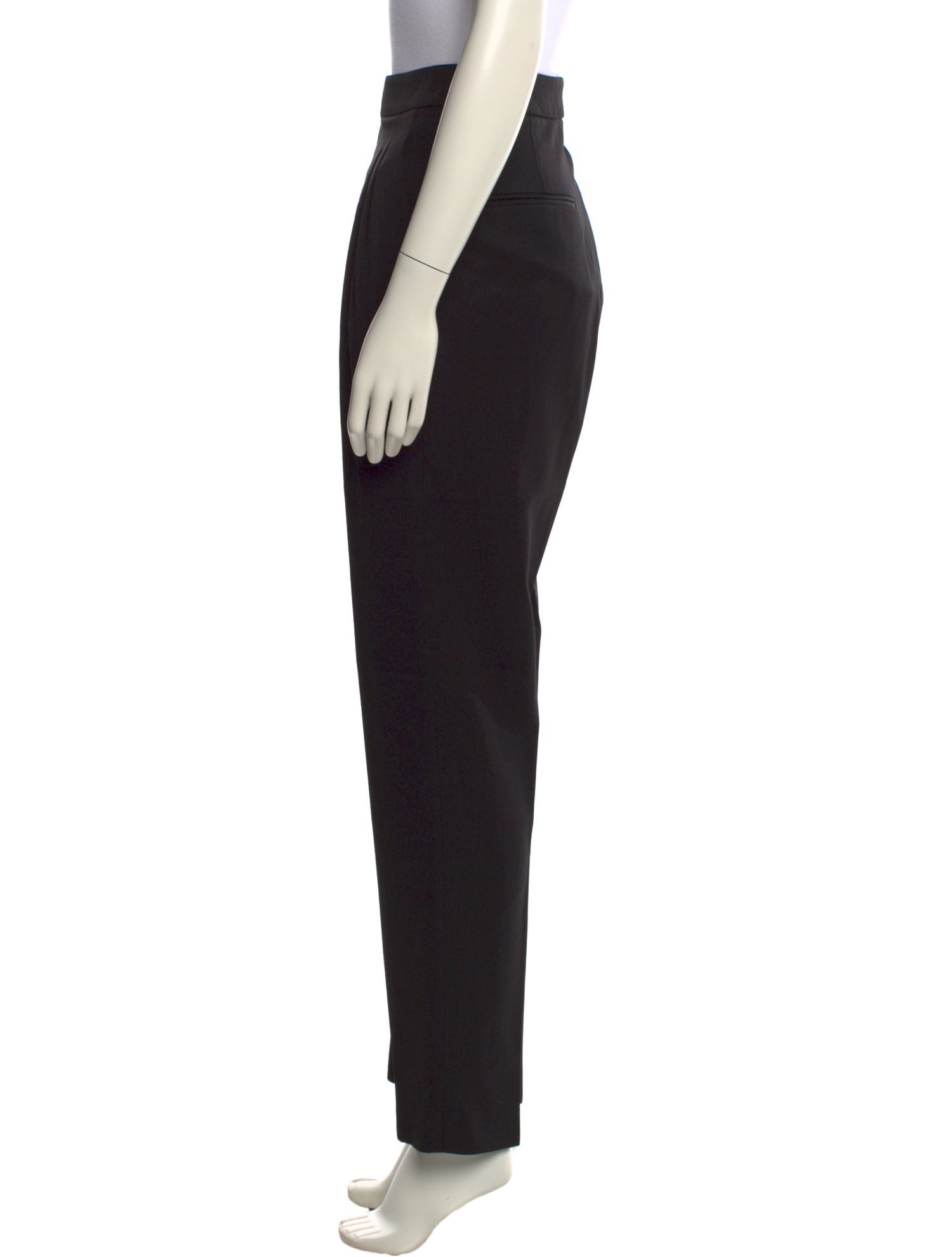 Nili Lotan Virgin Wool Straight Leg Pants