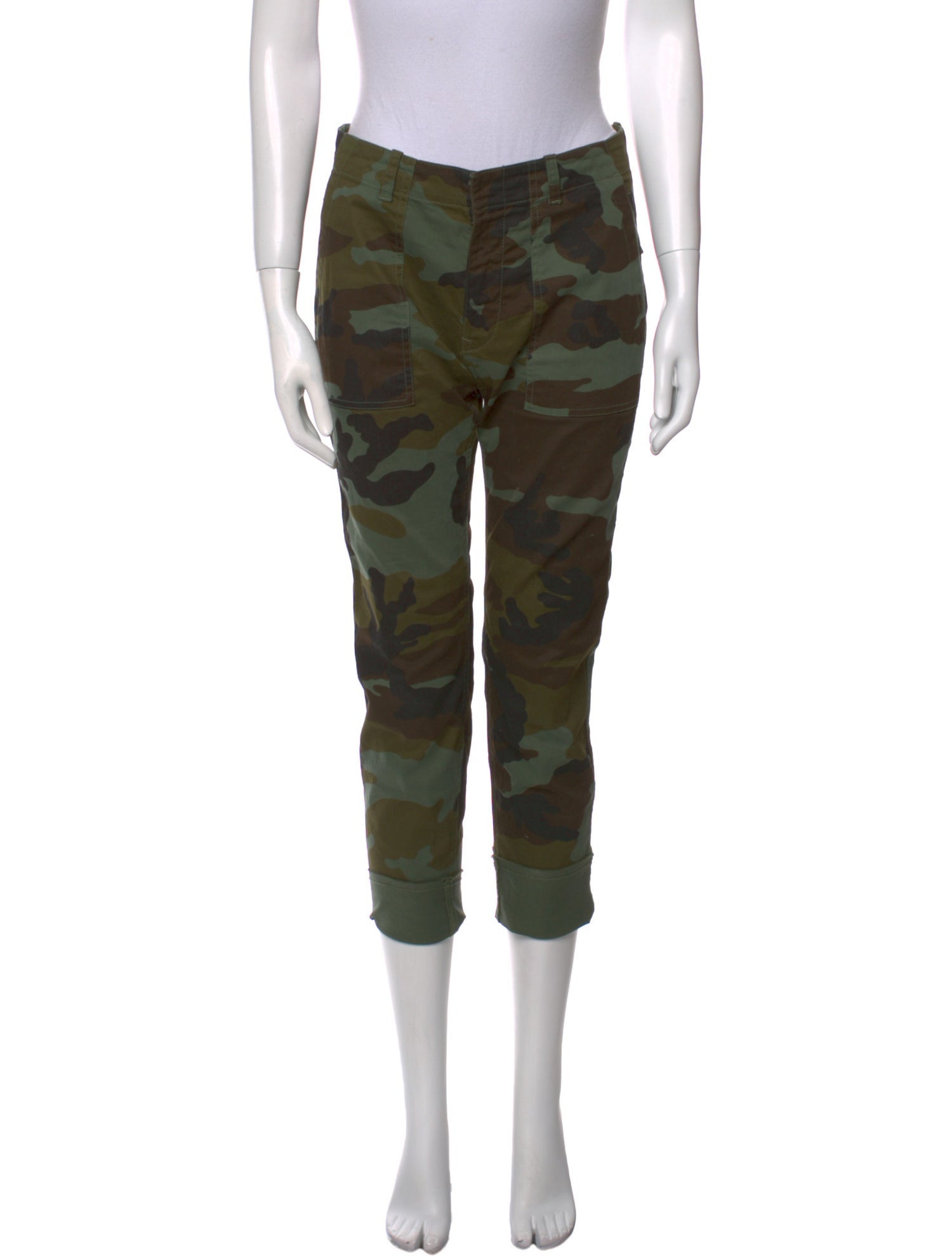 Nili Lotan Printed Skinny Leg Pants