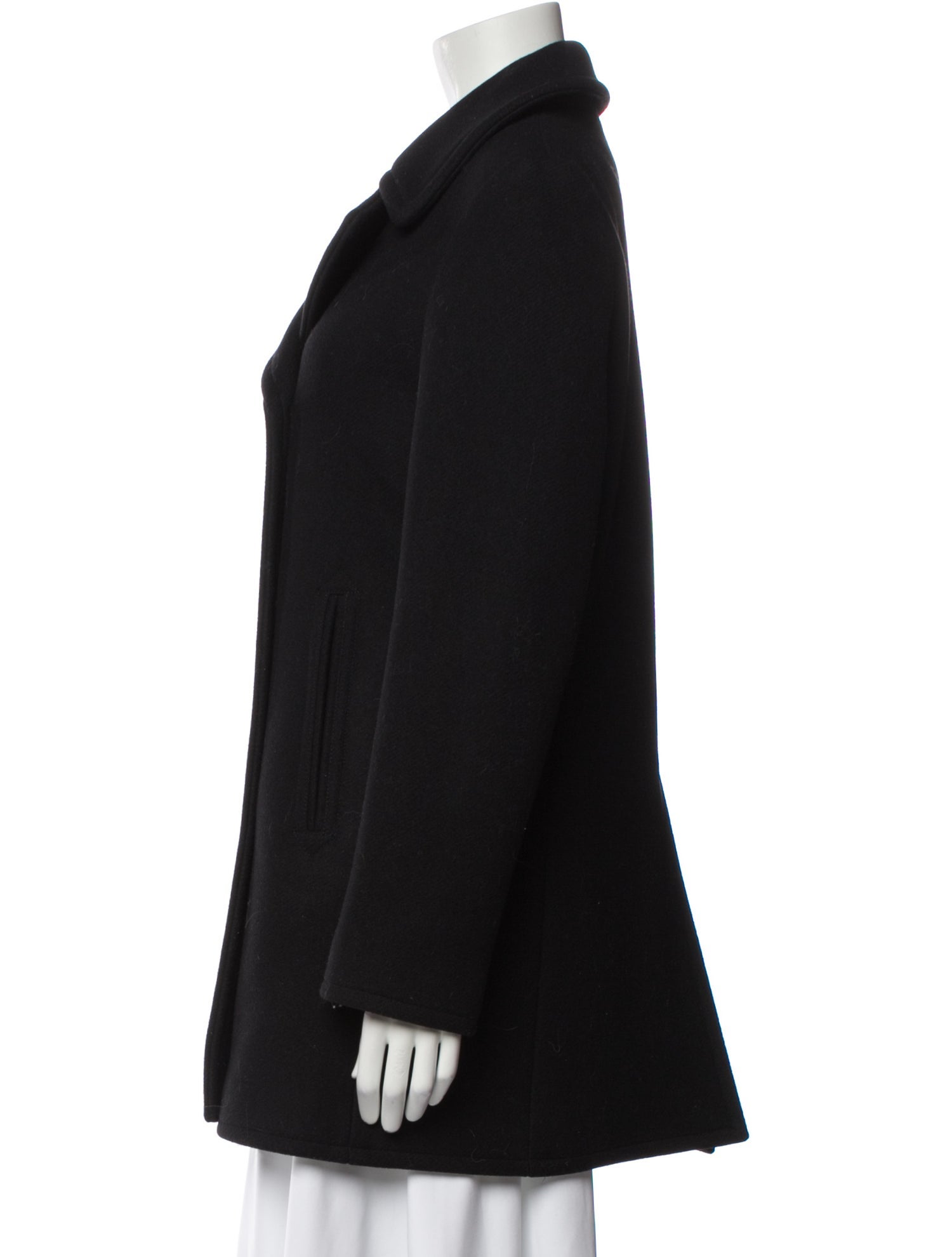 Nili Lotan Virgin Wool Peacoat