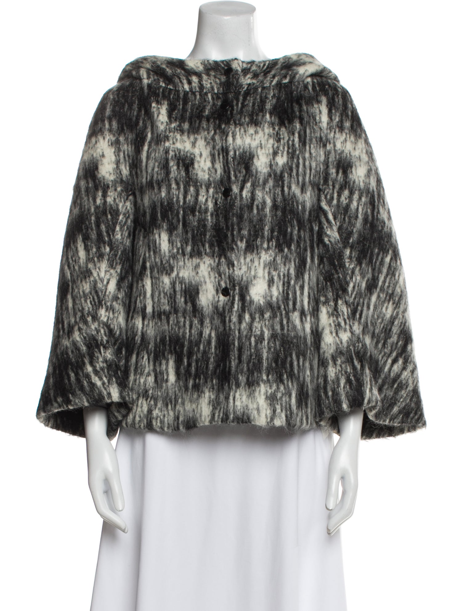 Nili Lotan Printed Fur Jacket