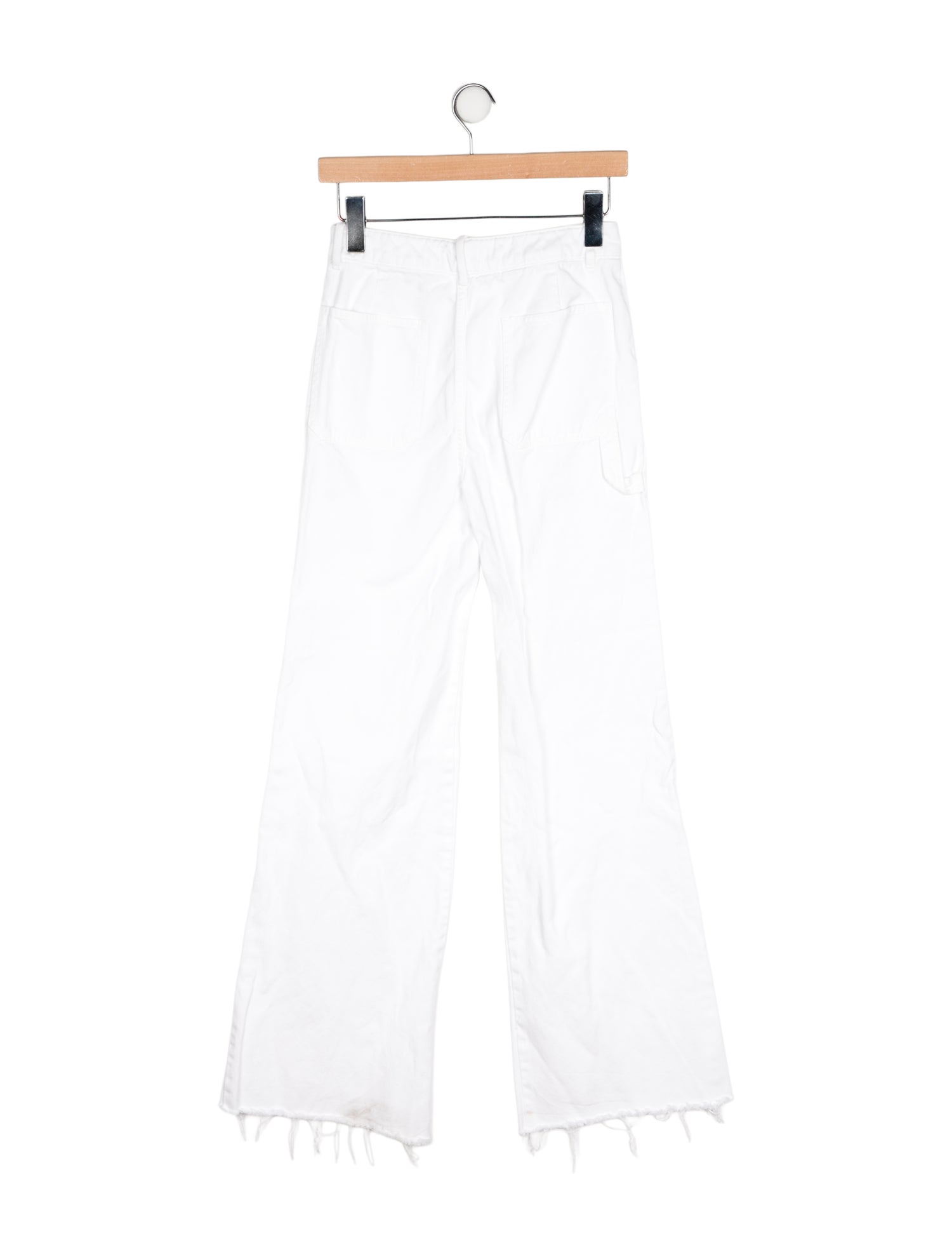 Nili Lotan Mid-Rise Wide Leg Jeans