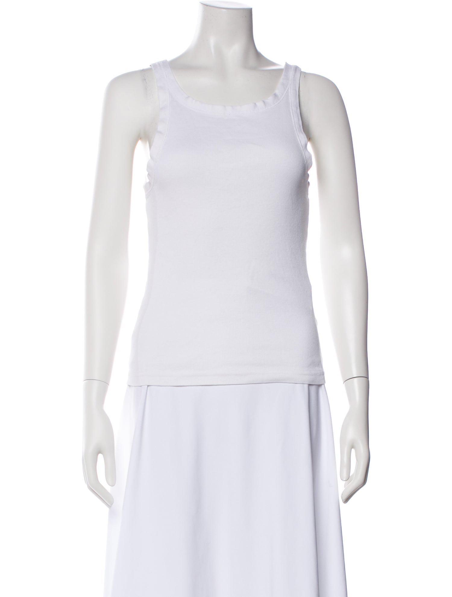 Nili Lotan Scoop Neck Sleeveless Top