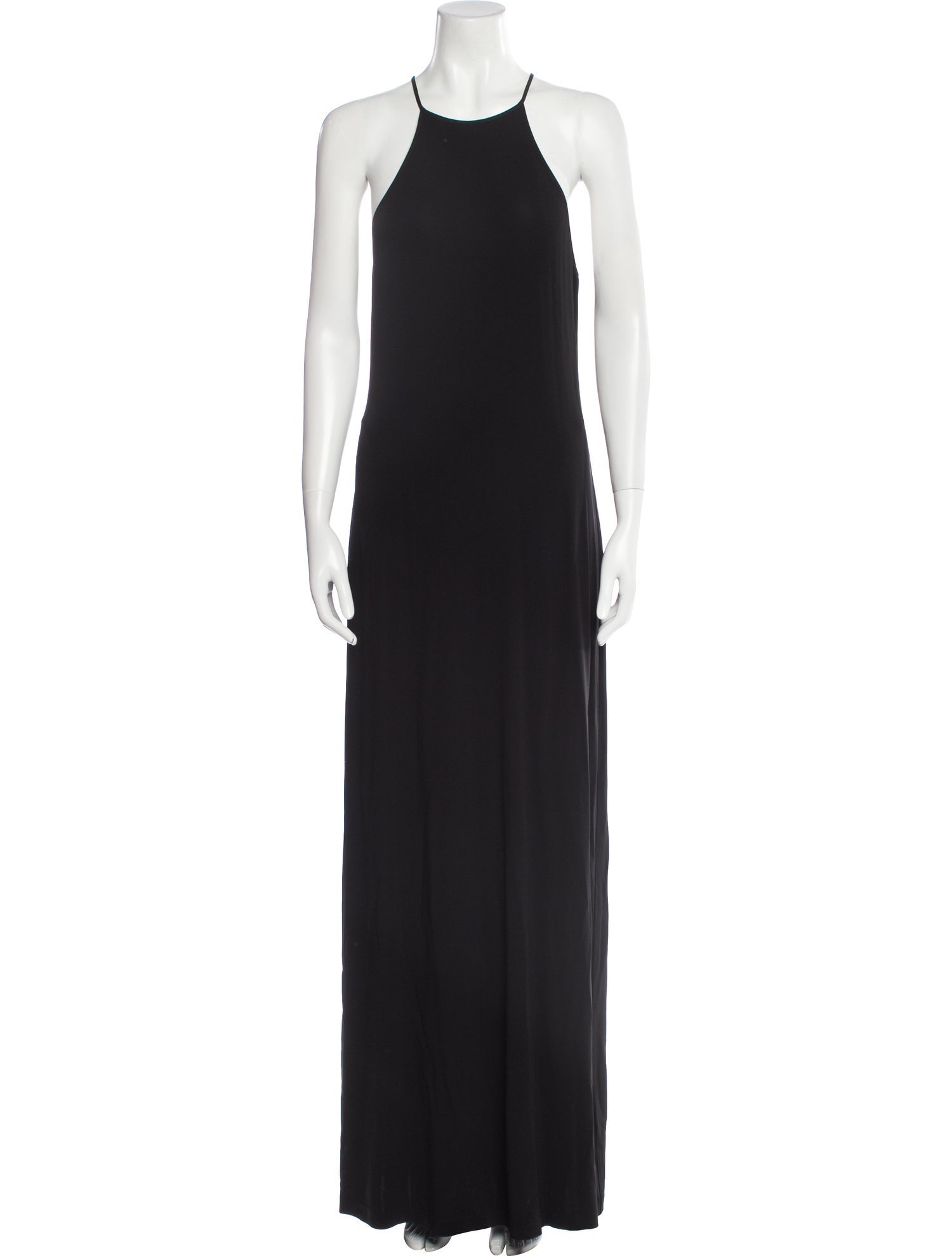 Nili Lotan Halterneck Long Dress
