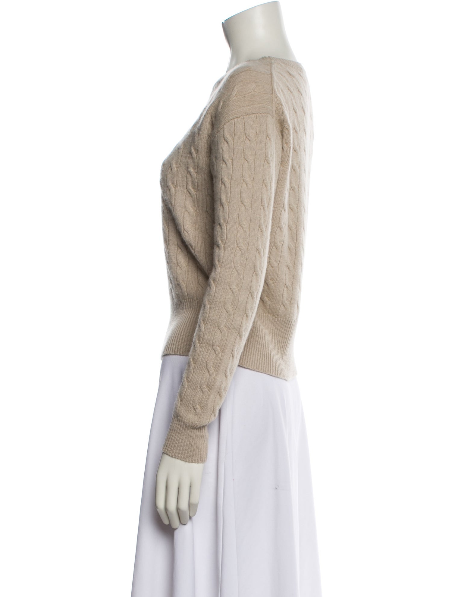 Nili Lotan Cashmere Bateau Neckline Sweater