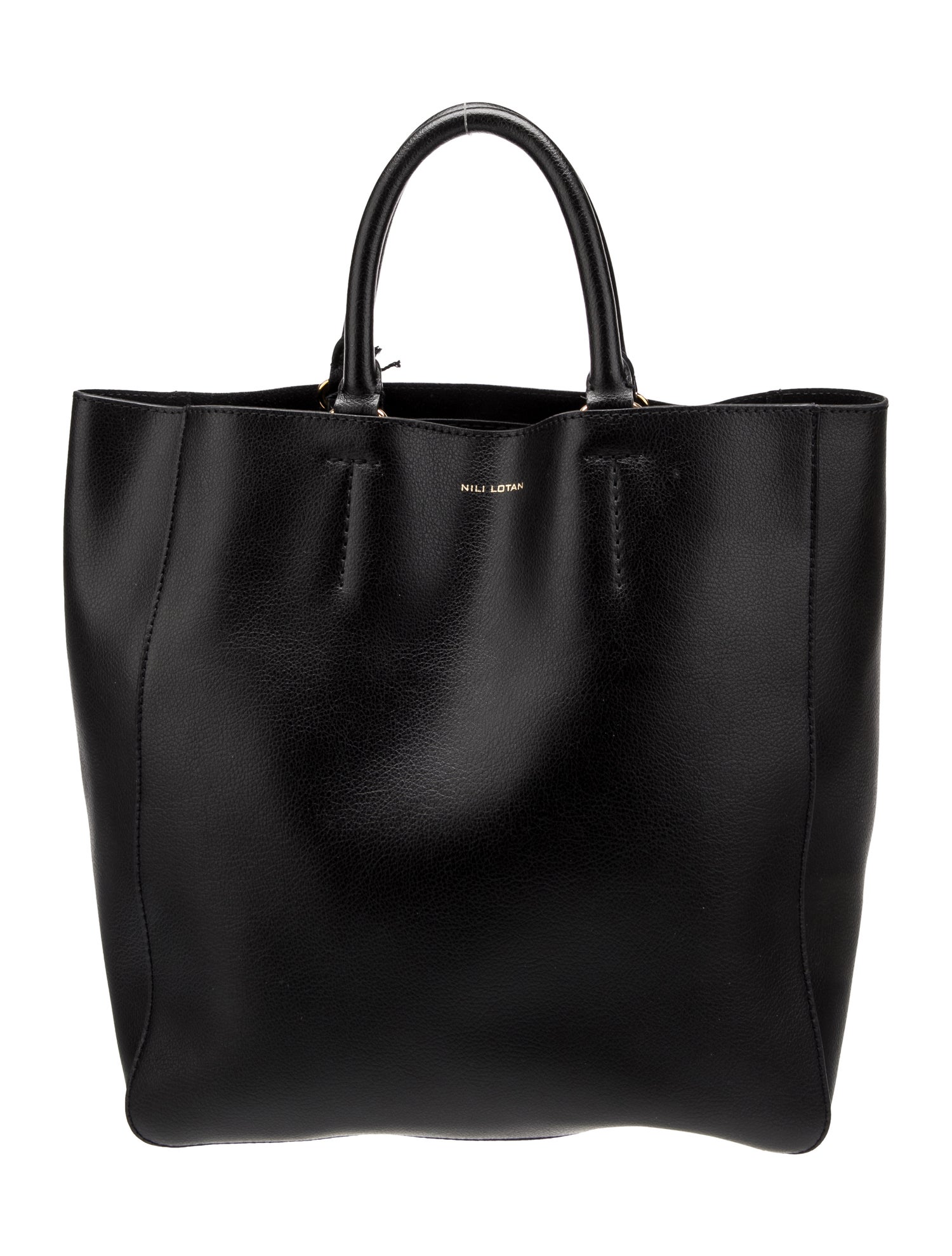 Nili Lotan Leather Top Handle Bag