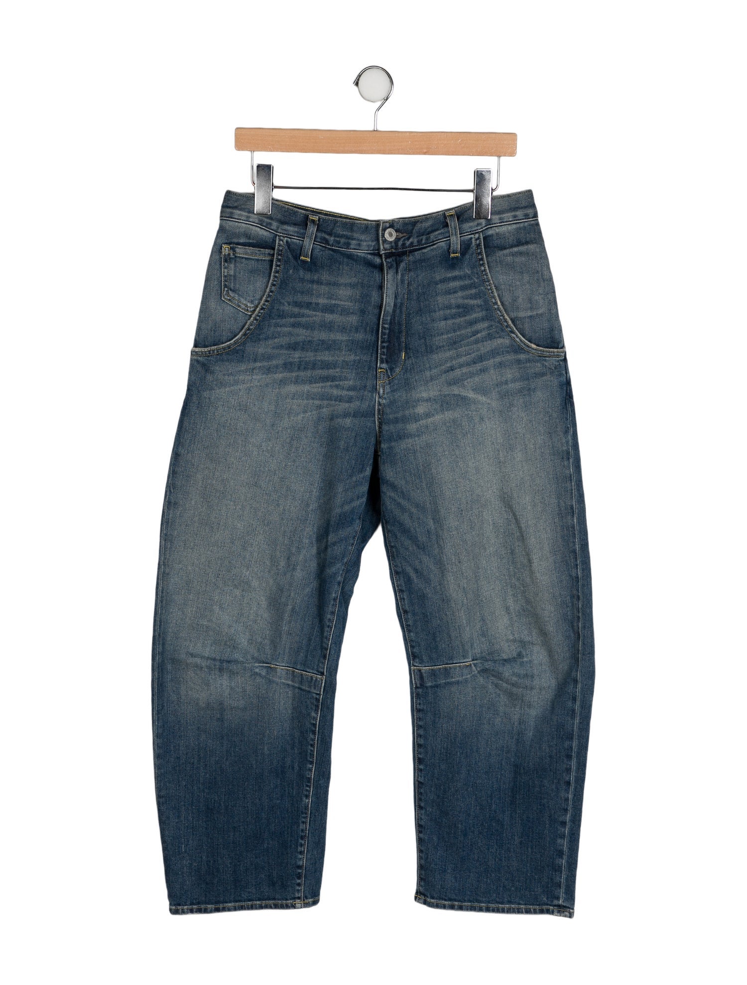 Nili Lotan High-Rise Wide Leg Jeans