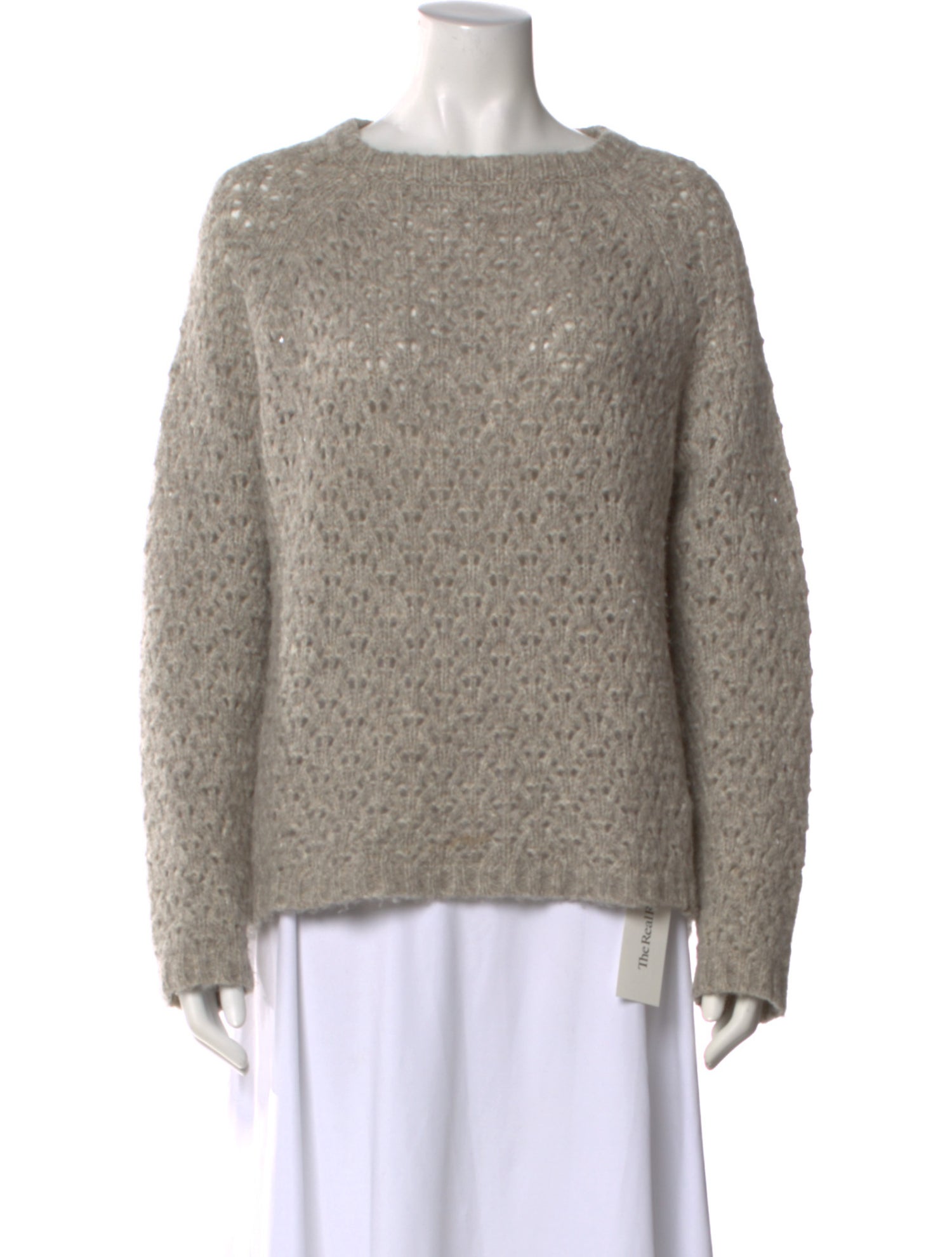 Nili Lotan Alpaca Bateau Neckline Sweater