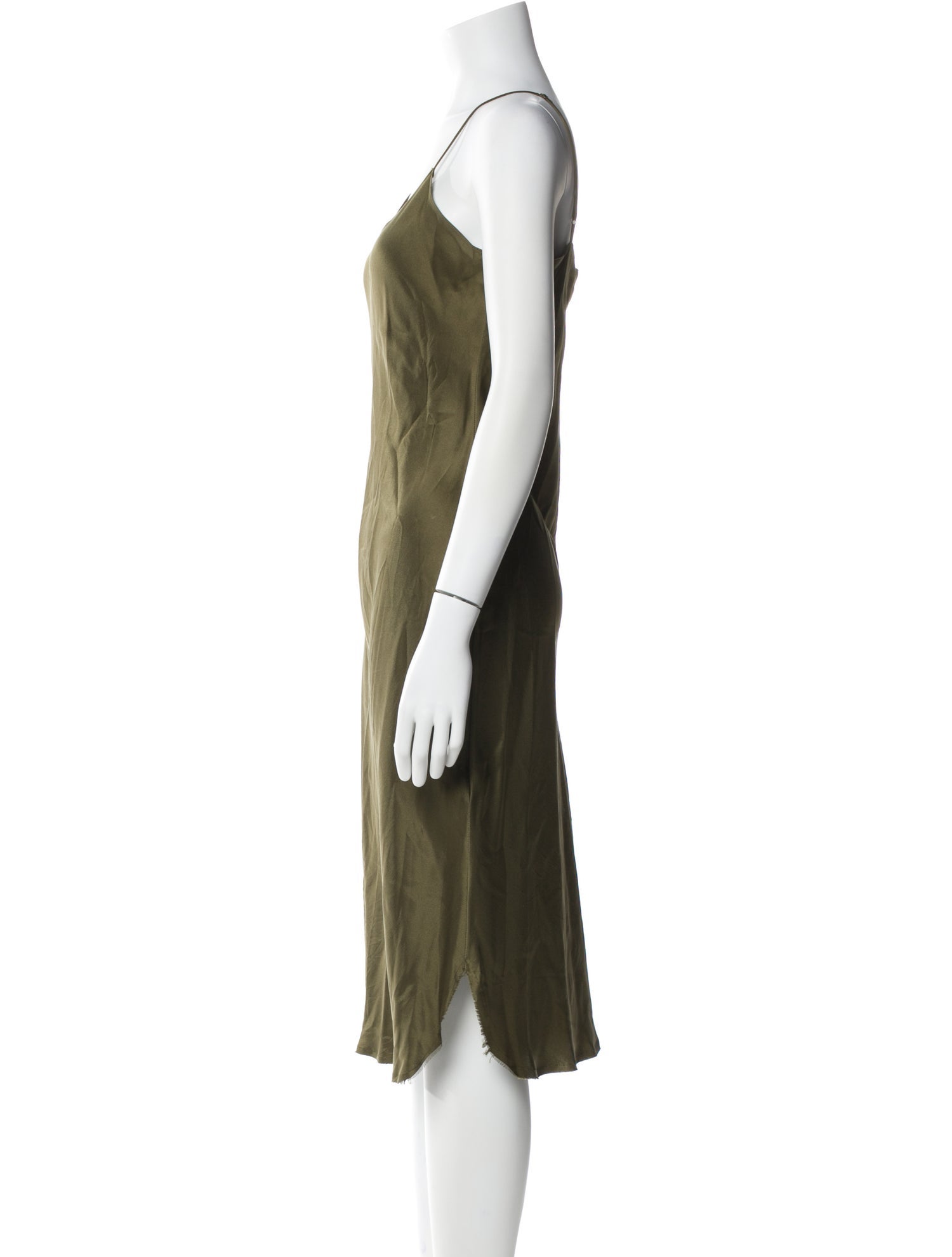 Nili Lotan Silk Midi Length Dress