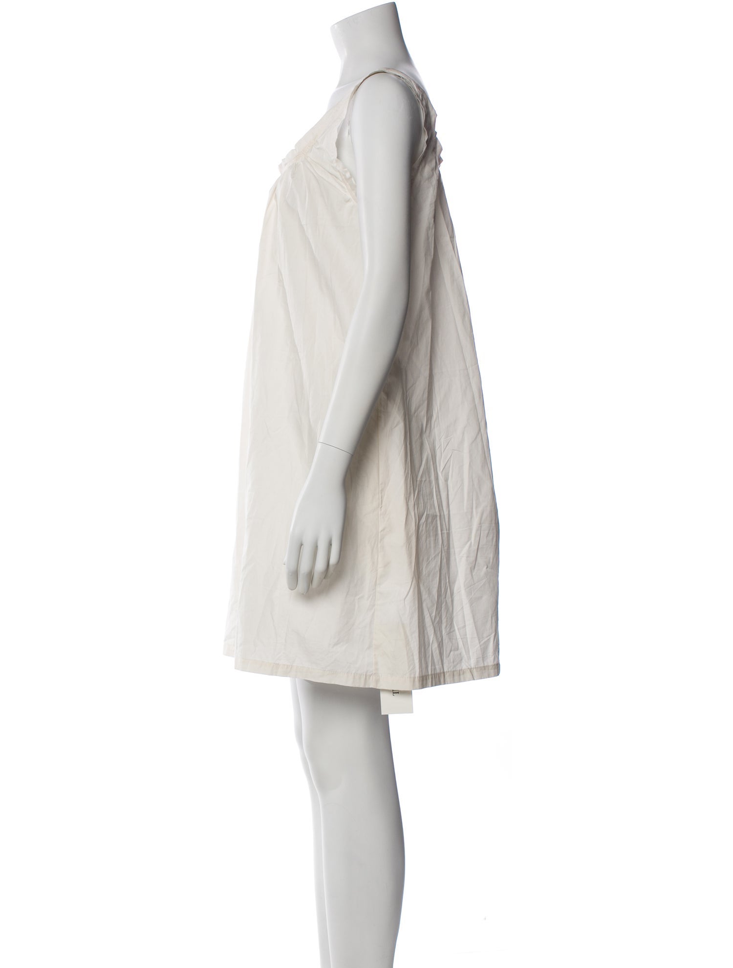 Nili Lotan Square Neckline Mini Dress