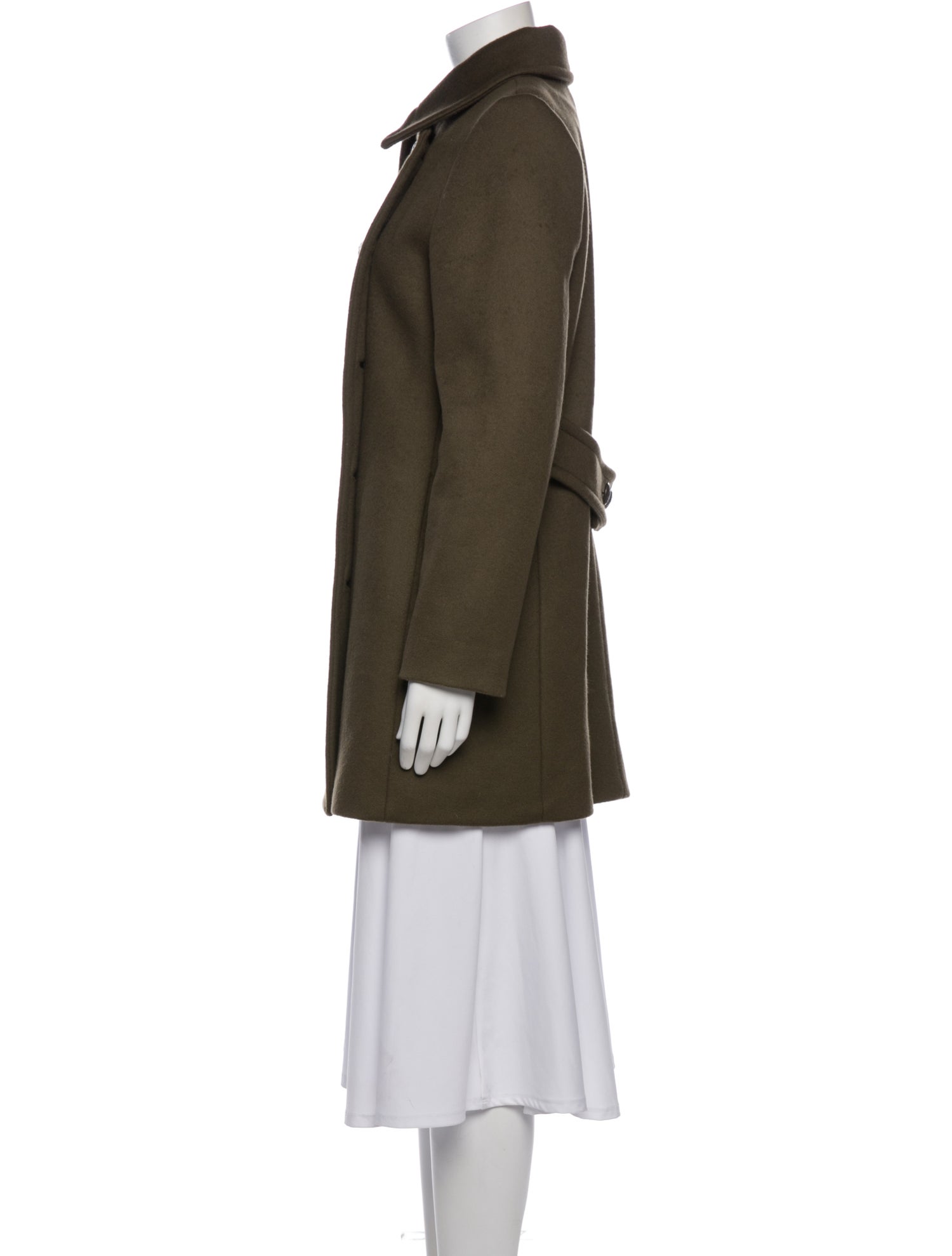 Nili Lotan Virgin Wool Peacoat