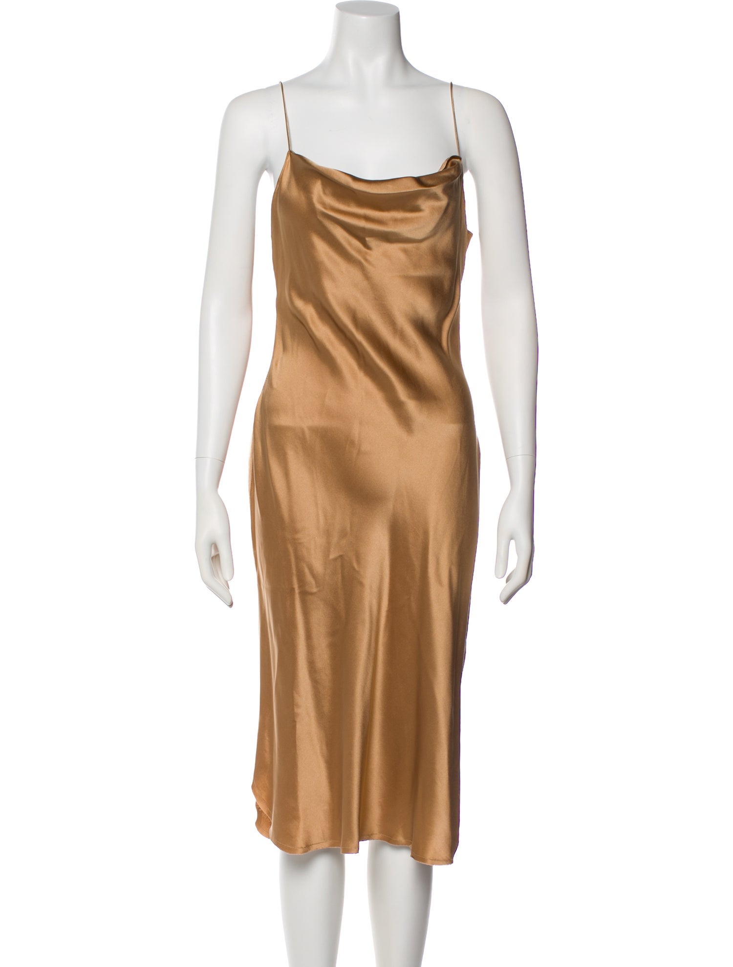 Nili Lotan Silk Midi Length Dress