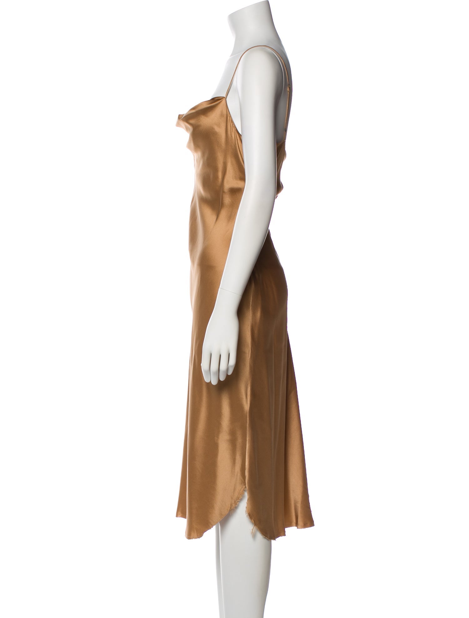 Nili Lotan Silk Midi Length Dress