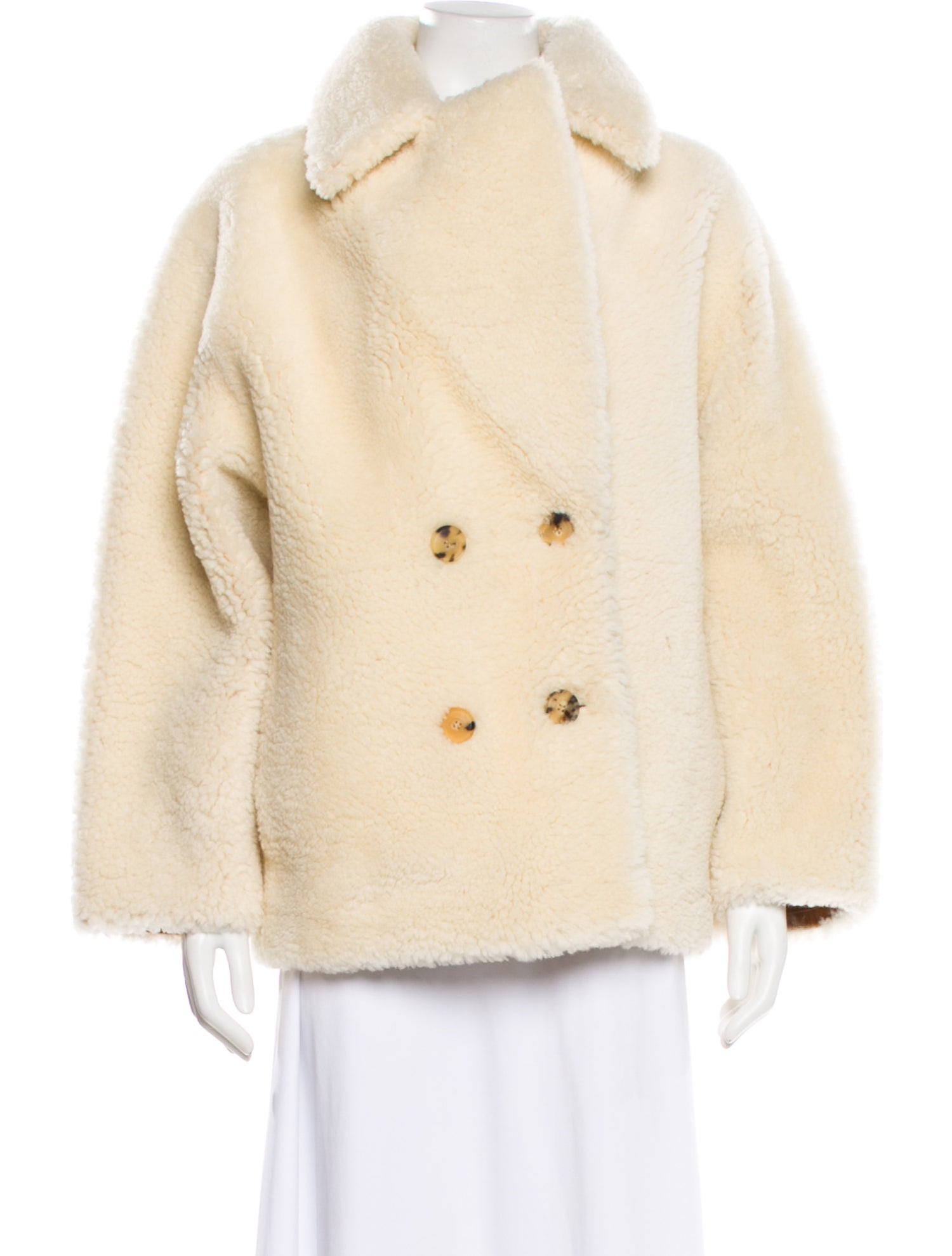 Nili Lotan Lambskin Fur Coat