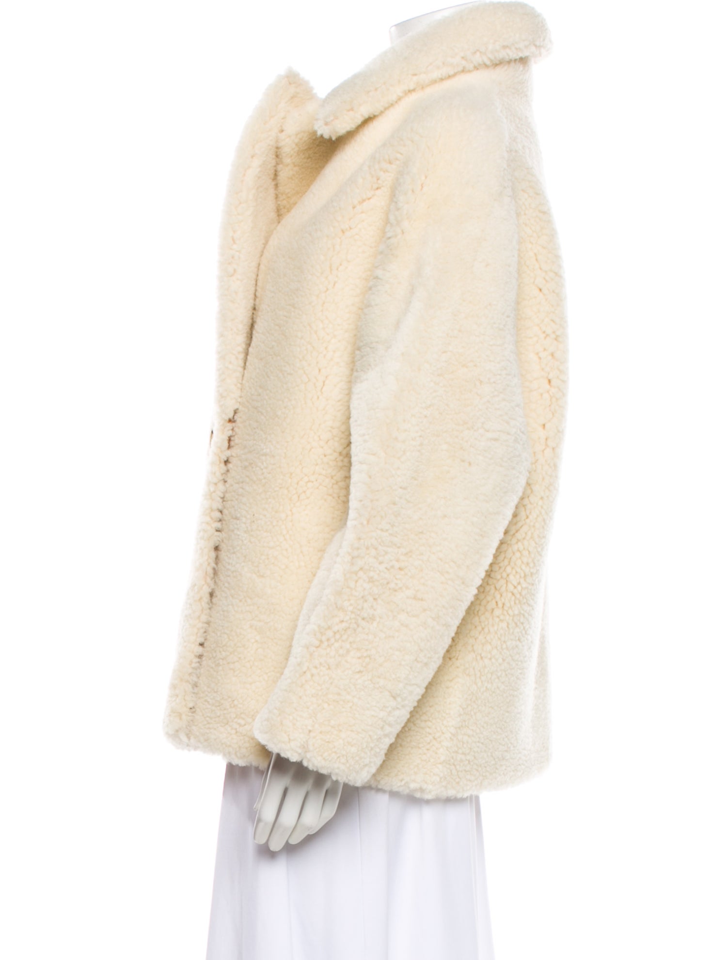 Nili Lotan Lambskin Fur Coat