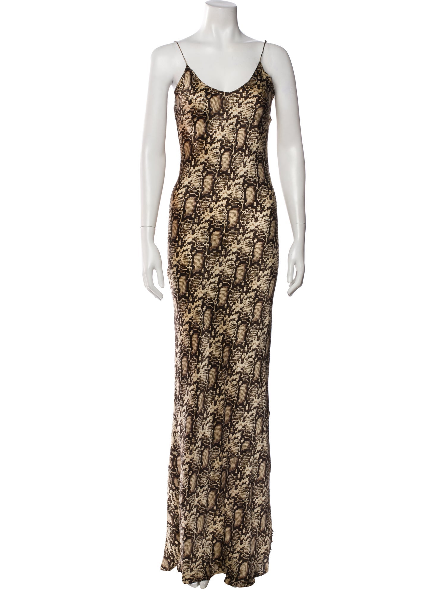 Nili Lotan Silk Long Dress