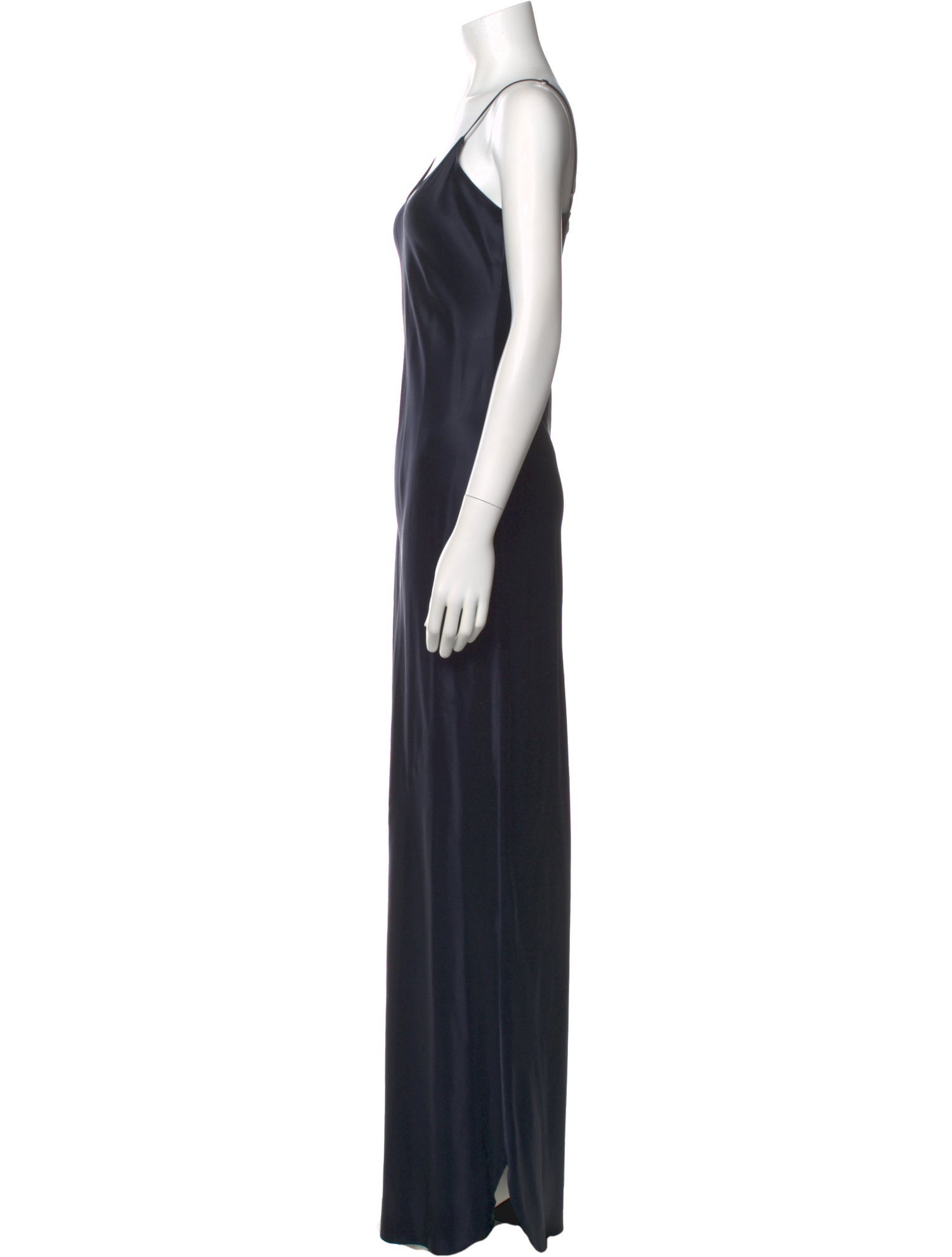 Nili Lotan V-Neck Long Dress