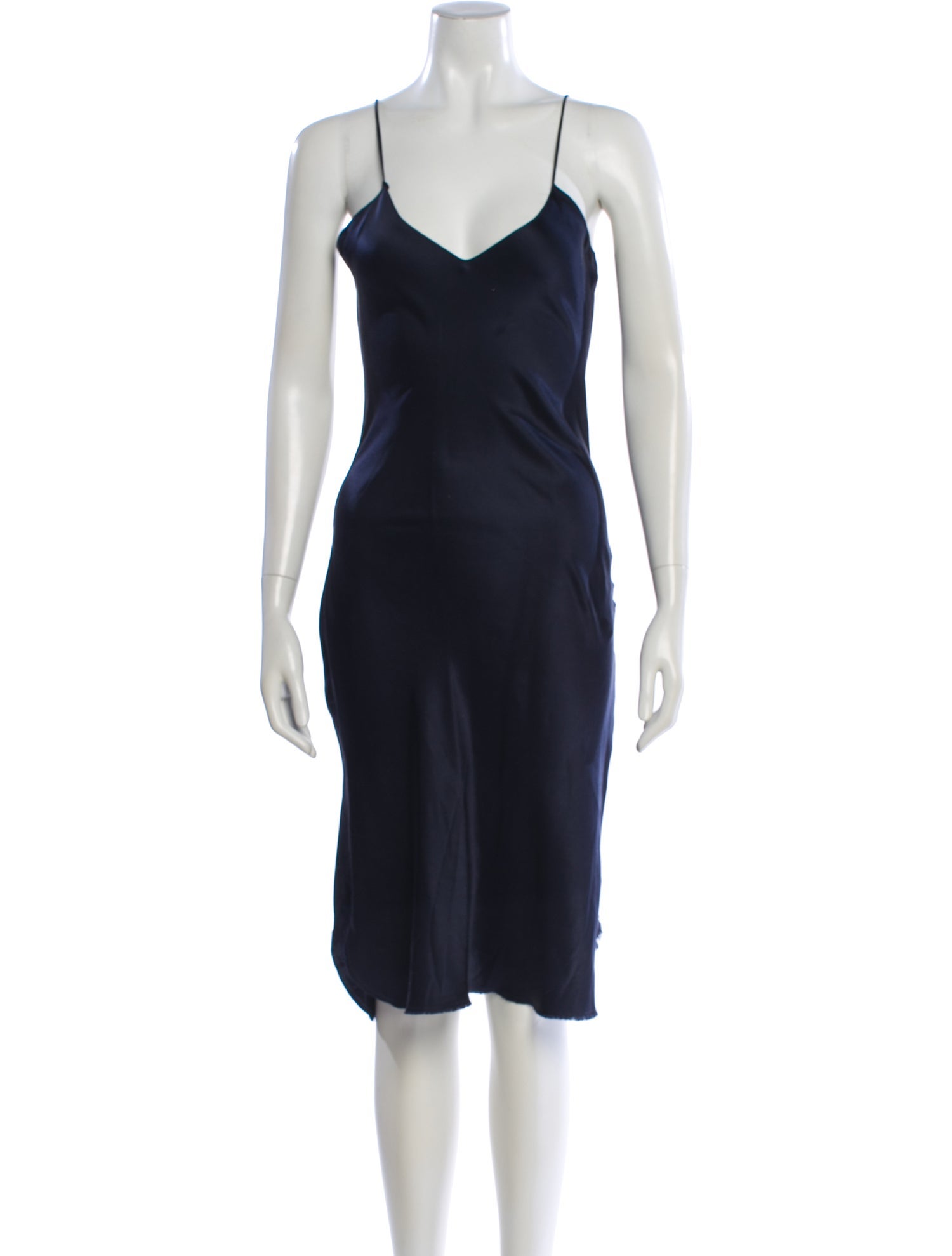 Nili Lotan Silk Midi Length Dress