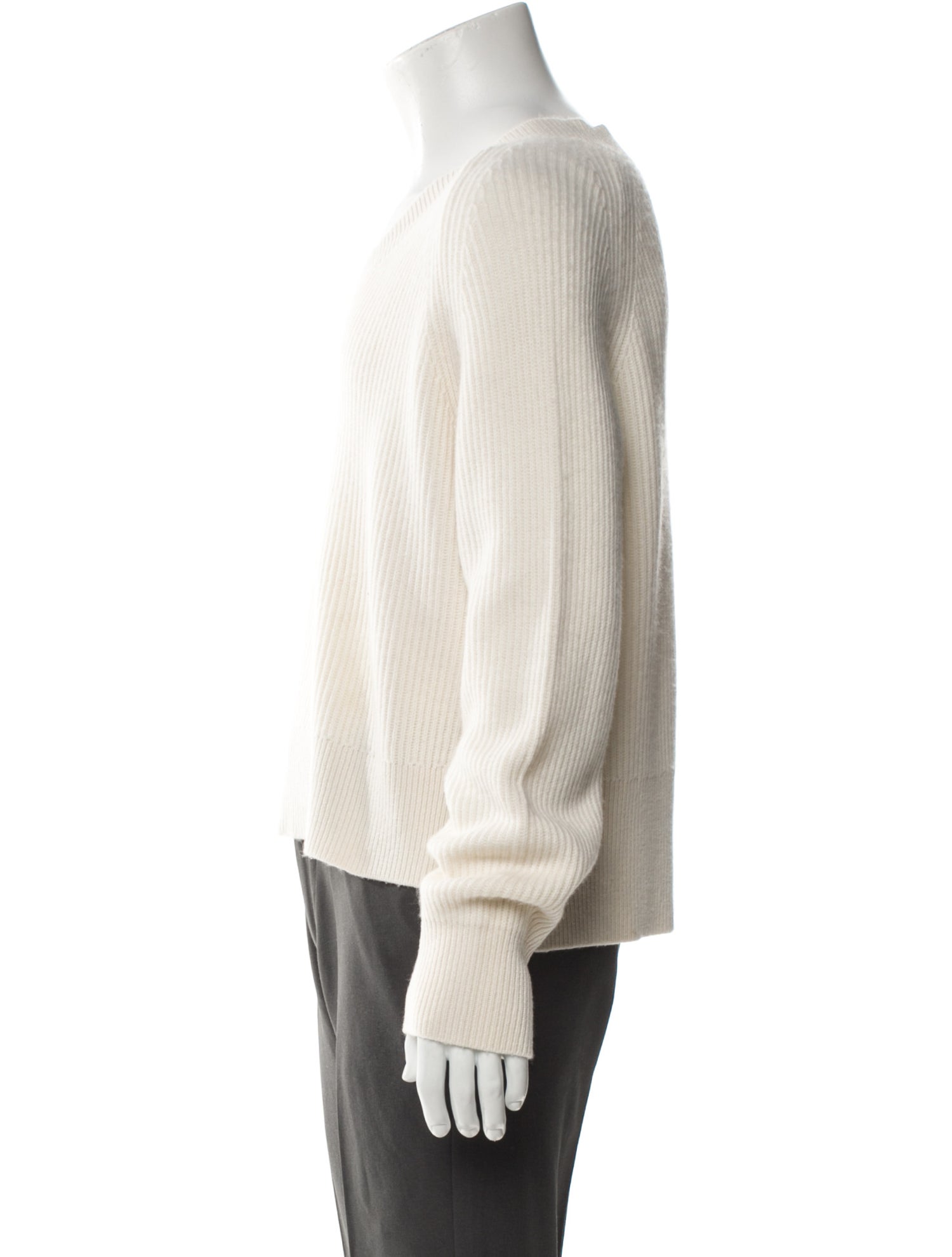 Nili Lotan V-Neck Long Sleeve Pullover