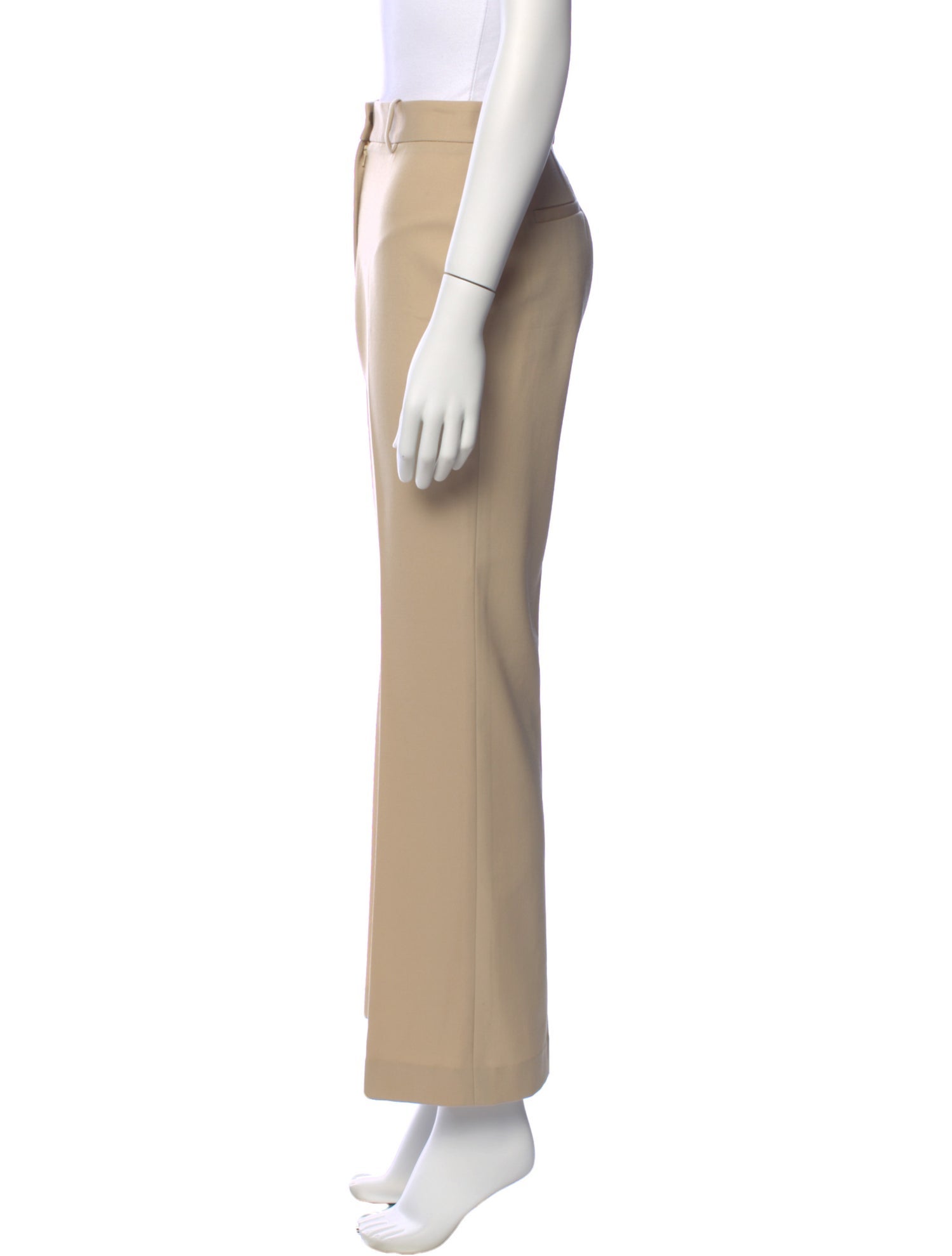 Nili Lotan Virgin Wool Wide Leg Pants