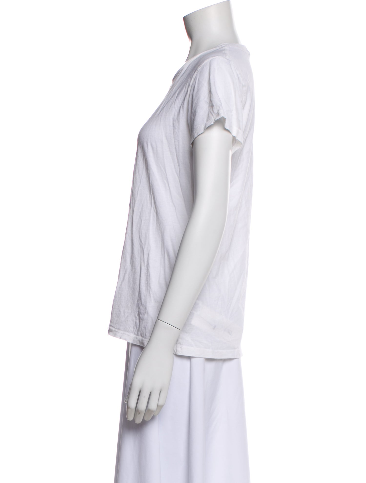 Nili Lotan Crew Neck Short Sleeve T-Shirt