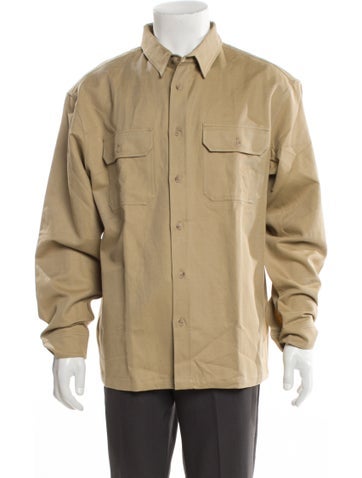 Pre-owned Nili Lotan Utility Jacket In Neutral