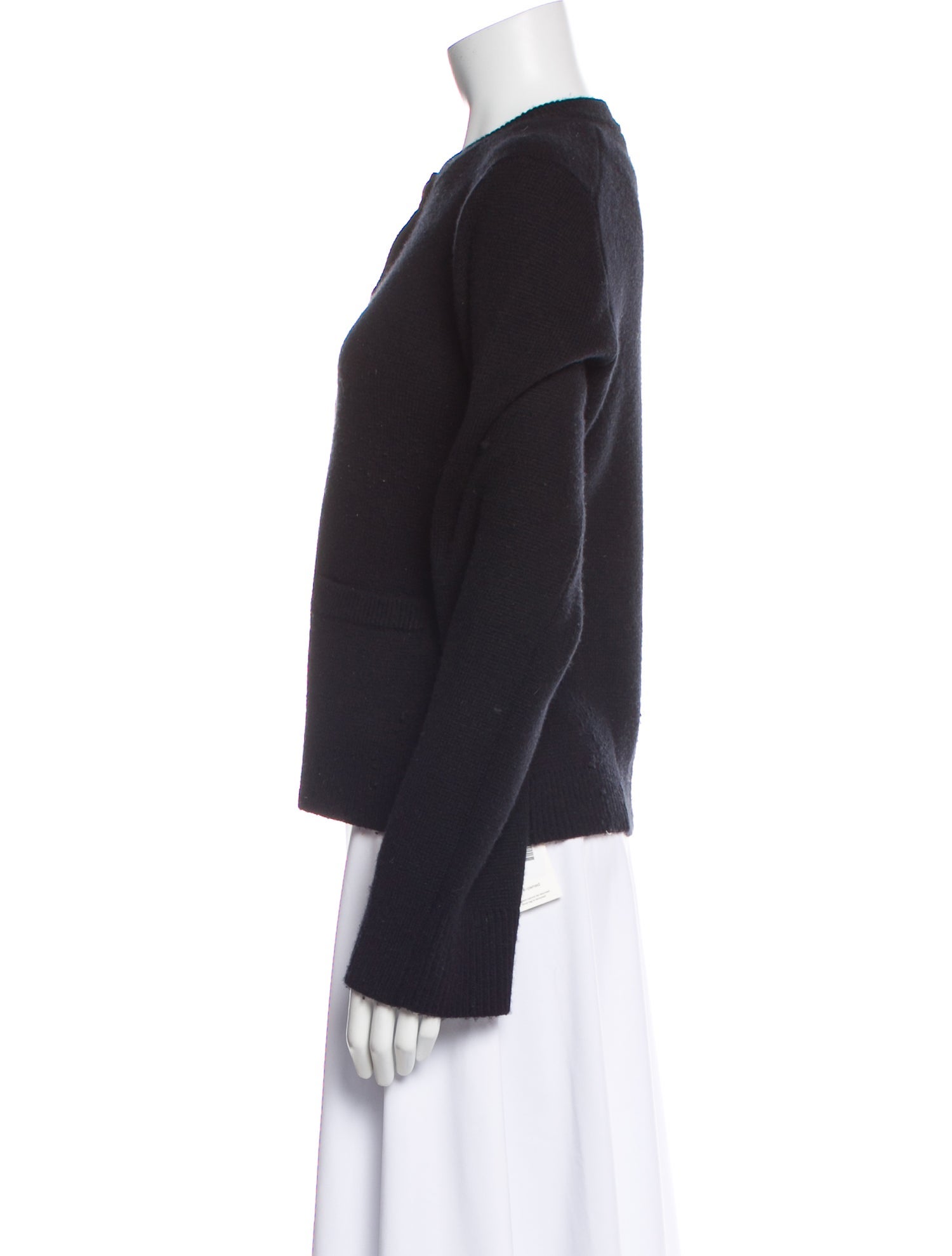 Nili Lotan Wool Crew Neck Sweater