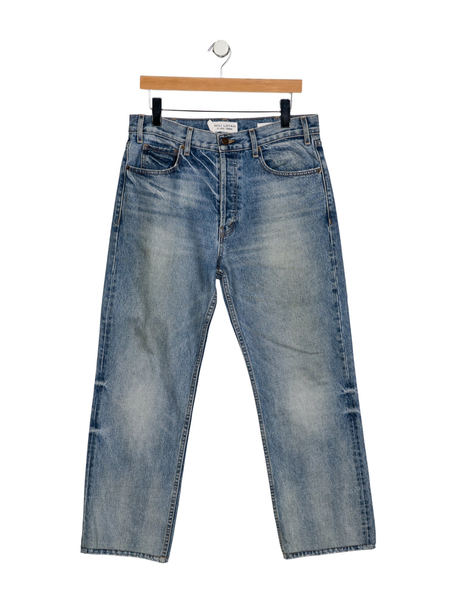 Nili Lotan Straight-Leg Jeans