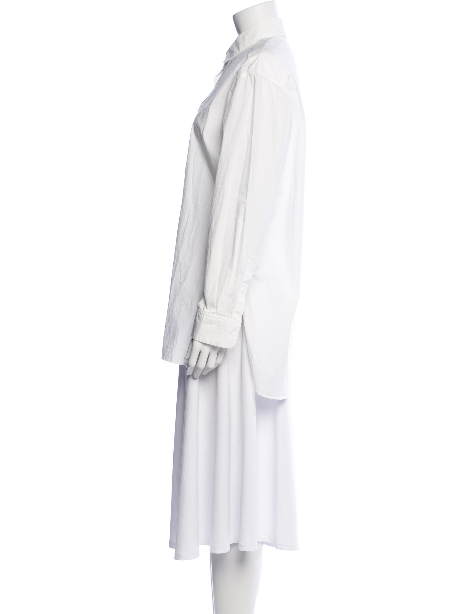 Nili Lotan Long Sleeve Button-Up Top