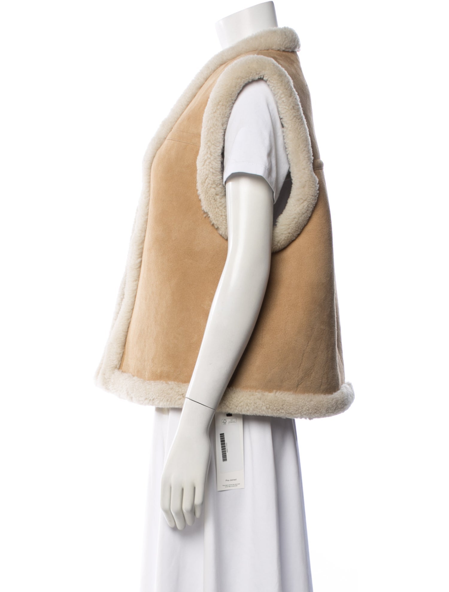 Nili Lotan Lamb Fur Vest