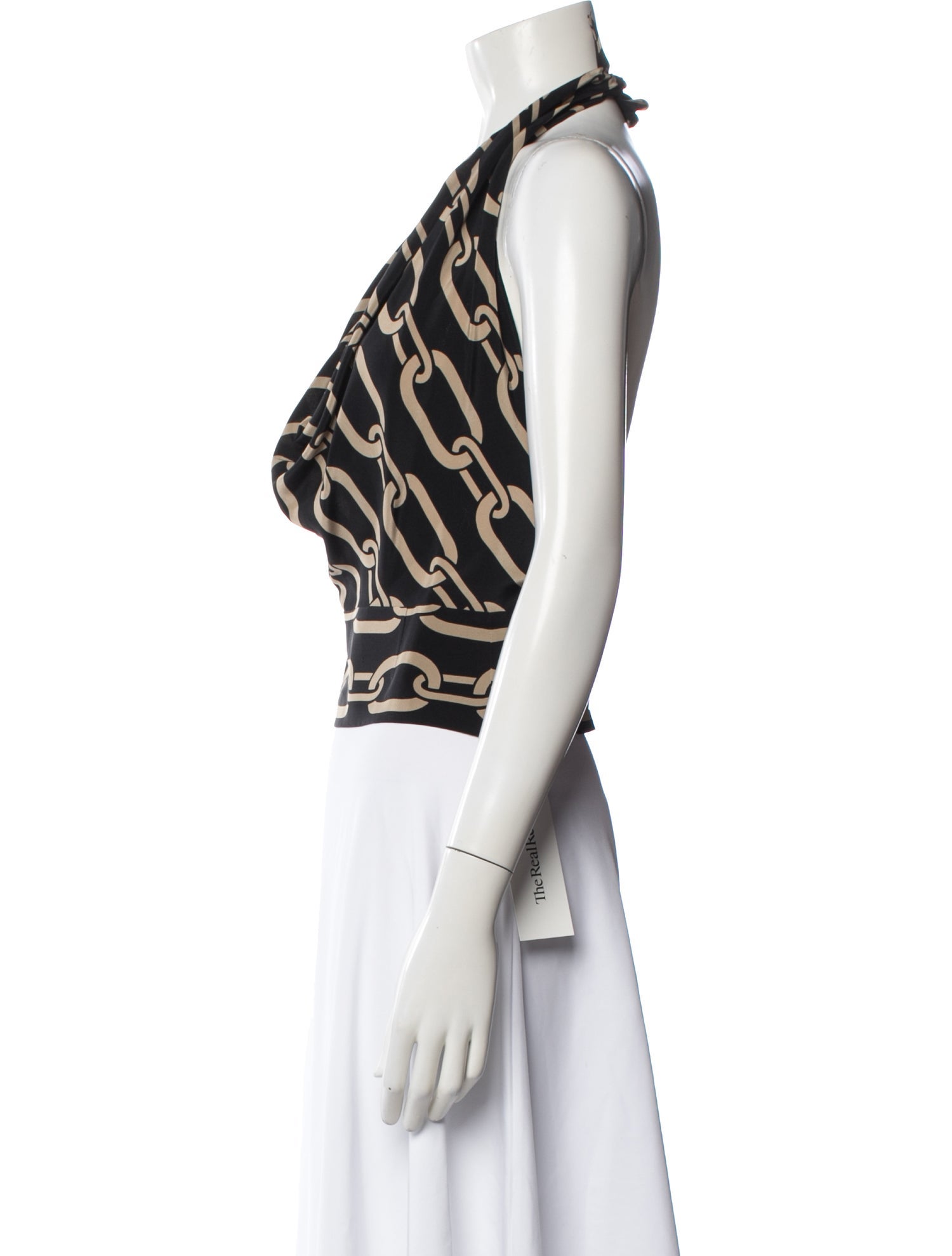 Nili Lotan Silk Printed Top