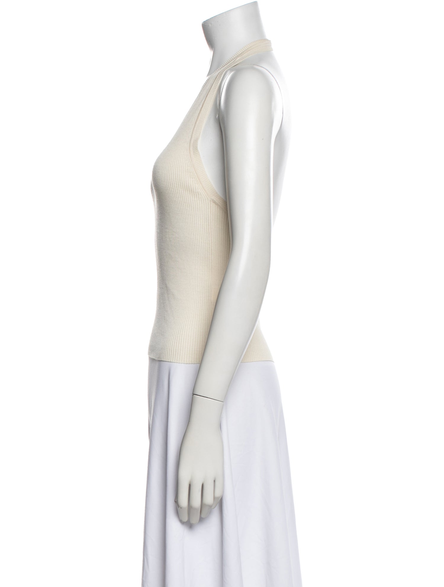 Nili Lotan Silk Halterneck Top