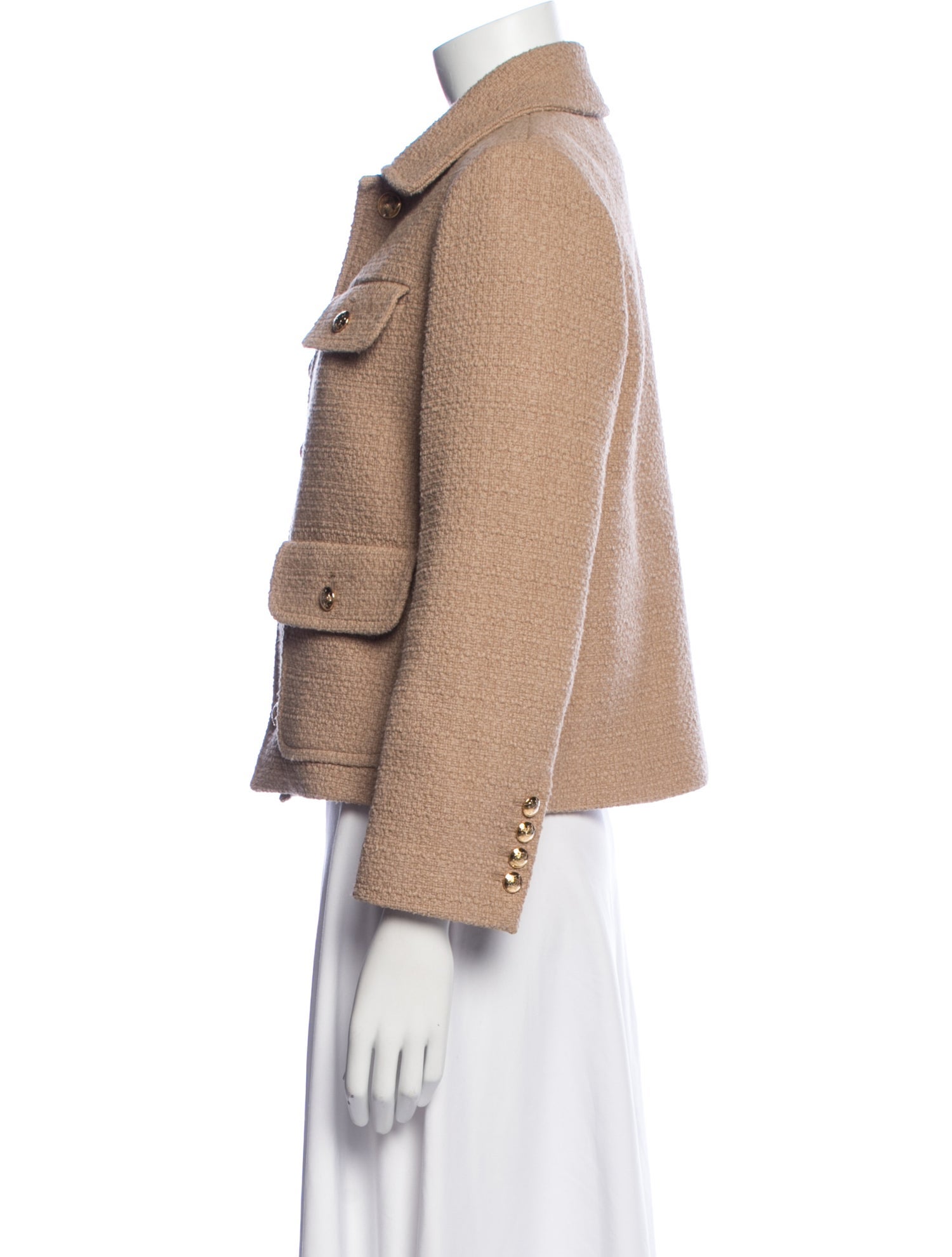 Saint Laurent 2016 Marrakech Tapestry Teddy Bomber Jacket - Brown