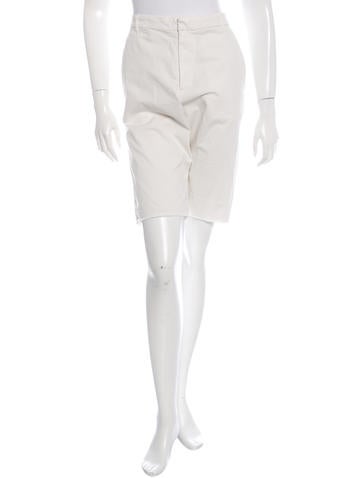 Nili Lotan Knee-Length High-Rise Shorts w/ Tags