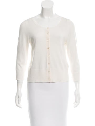 Nili Lotan Silk Button-Up Cardigan w/ Tags