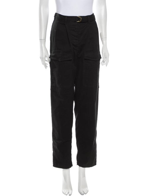 Nili Lotan Straight Leg Pants Black