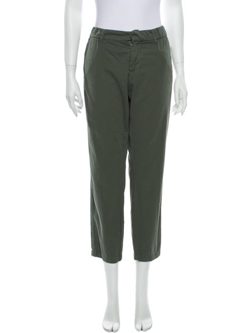 Nili Lotan Straight Leg Pants Green