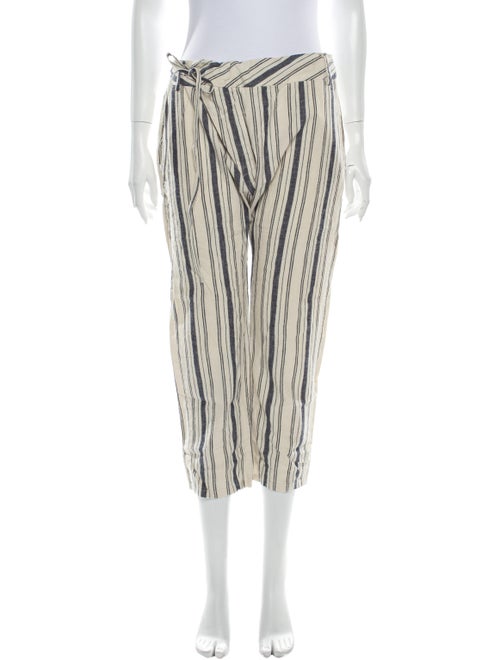 Nili Lotan Striped Straight Leg Pants