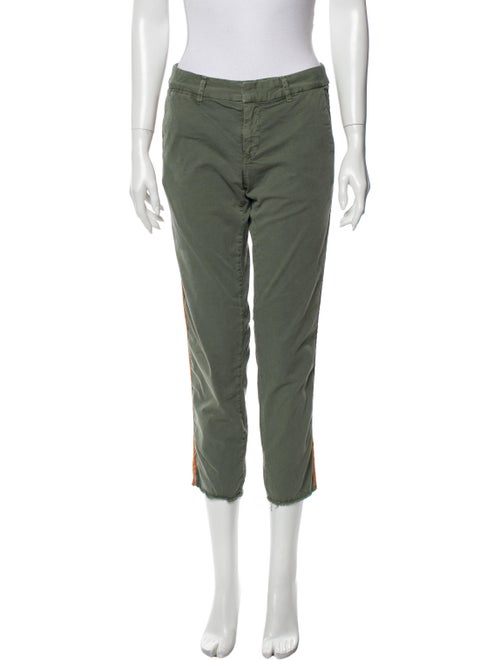 Nili Lotan Straight Leg Pants Green
