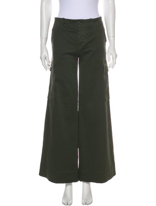 Nili Lotan Wide Leg Pants Green