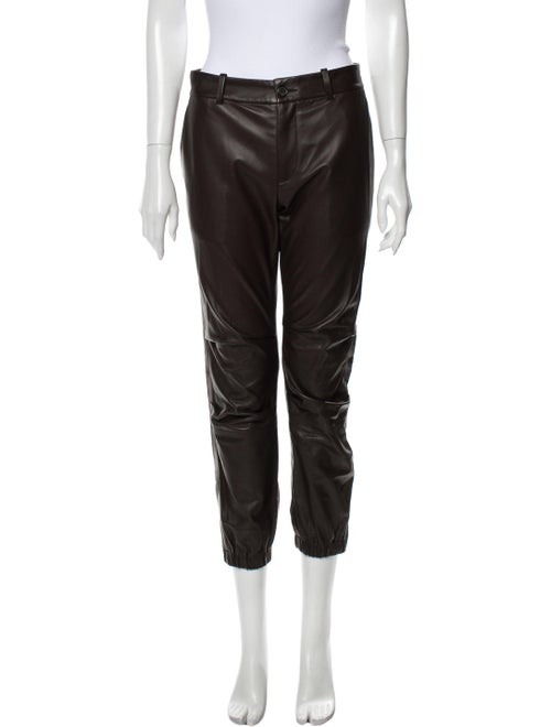 Nili Lotan Skinny Leg Pants Brown