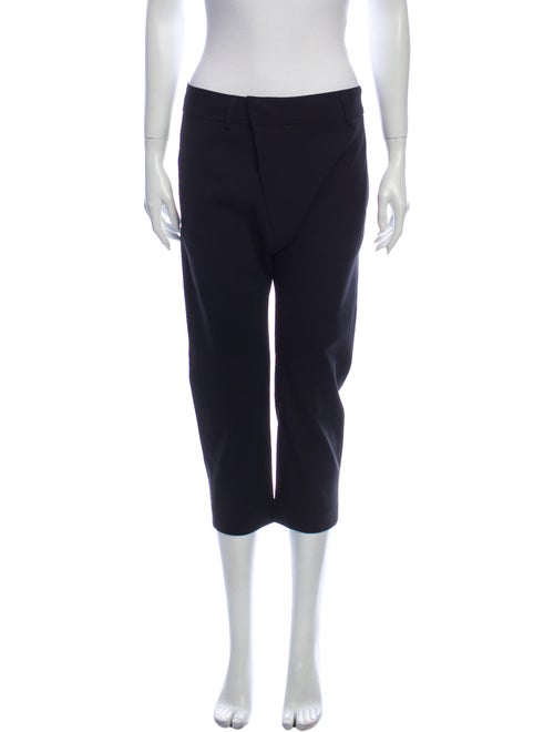 Nili Lotan Wool Straight Leg Pants Wool