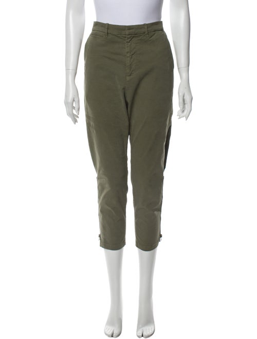 Nili Lotan Straight Leg Pants Green