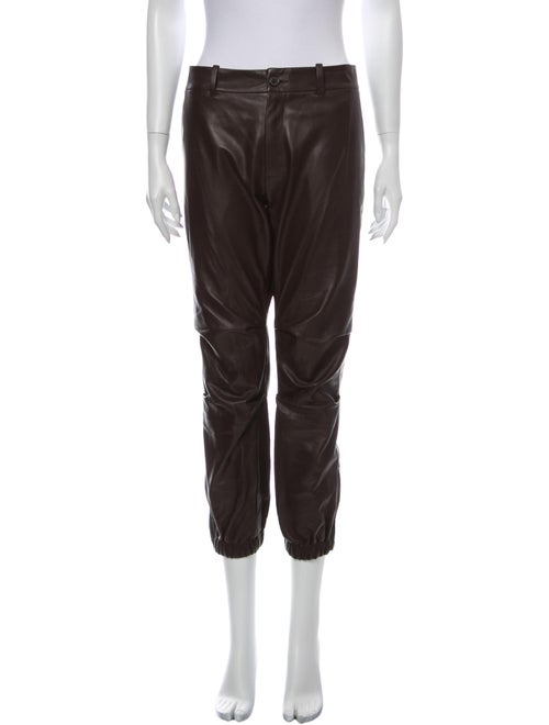 Nili Lotan Skinny Leg Pants Brown
