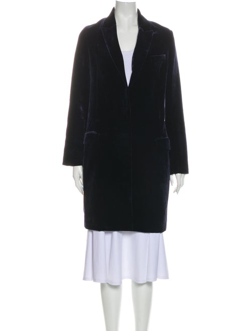 Nili Lotan Coat Blue