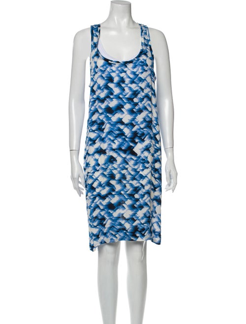 Nili Lotan Silk Knee-Length Dress White