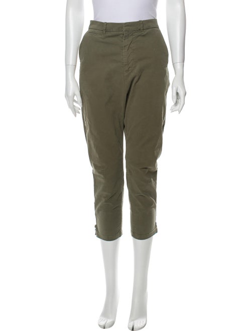 Nili Lotan Straight Leg Pants Green
