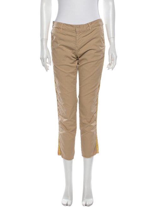 Nili Lotan Straight Leg Pants Brown