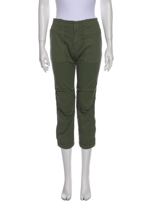 Nili Lotan Straight Leg Pants Green
