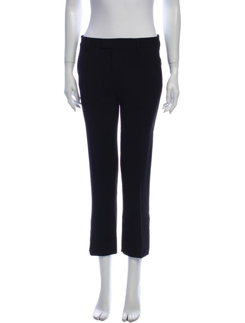 Nili Lotan Straight Leg Pants Black