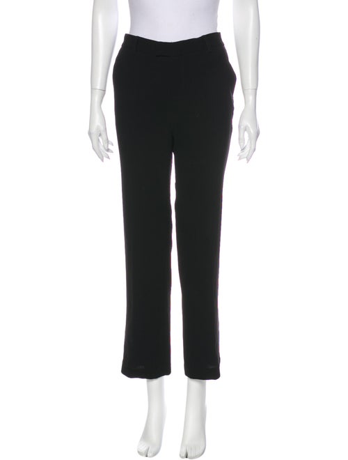 Nili Lotan Straight Leg Pants Black